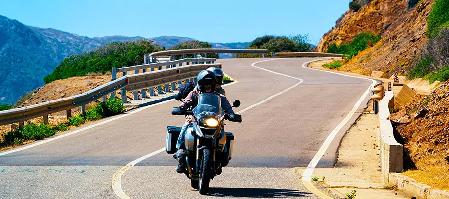 voyage à moto