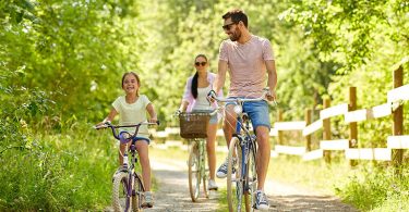 Vacances à vélo en famille