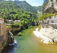 camping gorges du tarn, aveyron, sejour en famille en camping