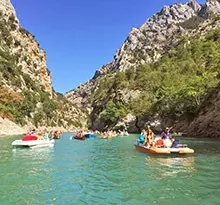 camping en provence, sejouren camping dans les gorges du verdon