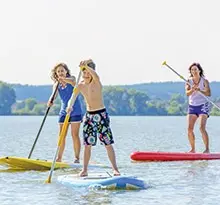 camping activités plein air sports nautiques