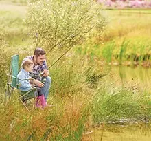 camping activités plein air peche