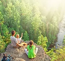 camping activite plein air randonnee