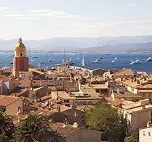 la Méditerranée en camping sur la cote d'azur