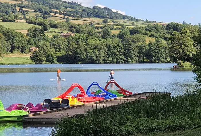 Nouveaux campings lac de saint point