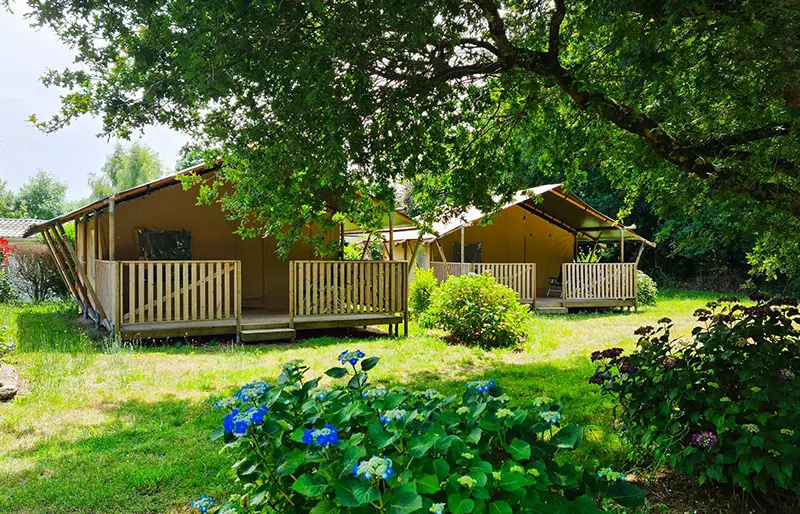 Camping le Kerleyou en Bretagne en bord de mer