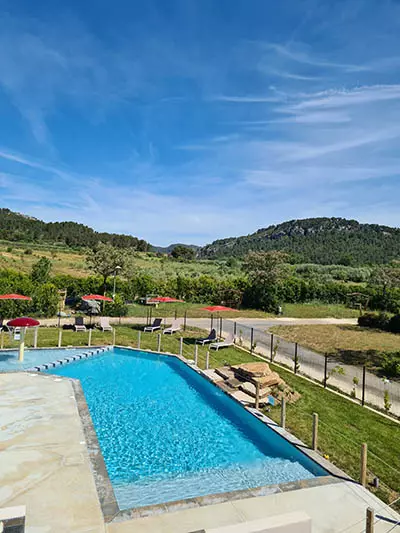 camping olivigne - piscine écologique