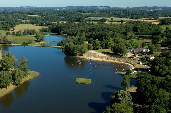 camping l'air du lac - limousin