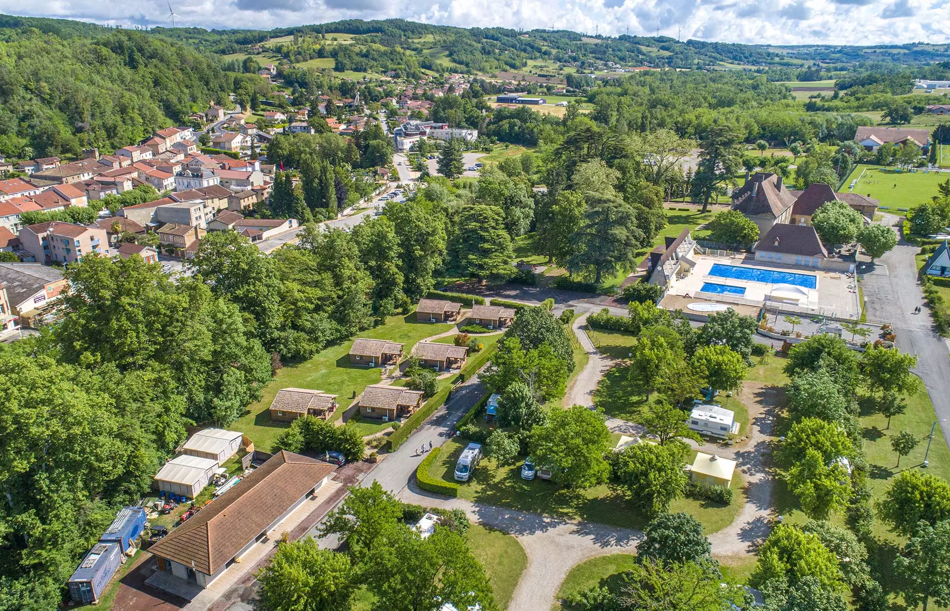  Camping Le Chateau Situation 
